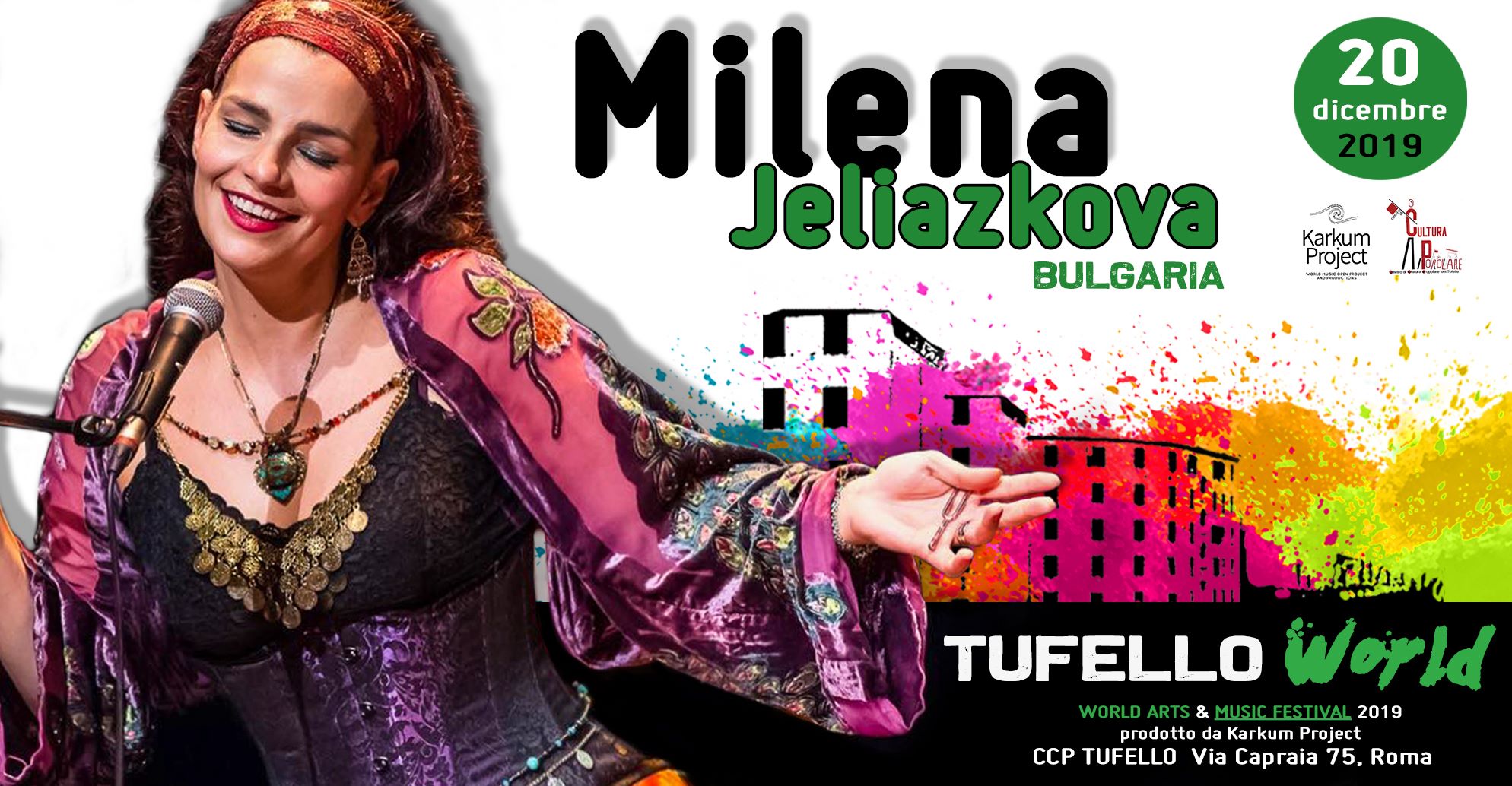 MIlena Jeliazkova Tufello Festival 2019