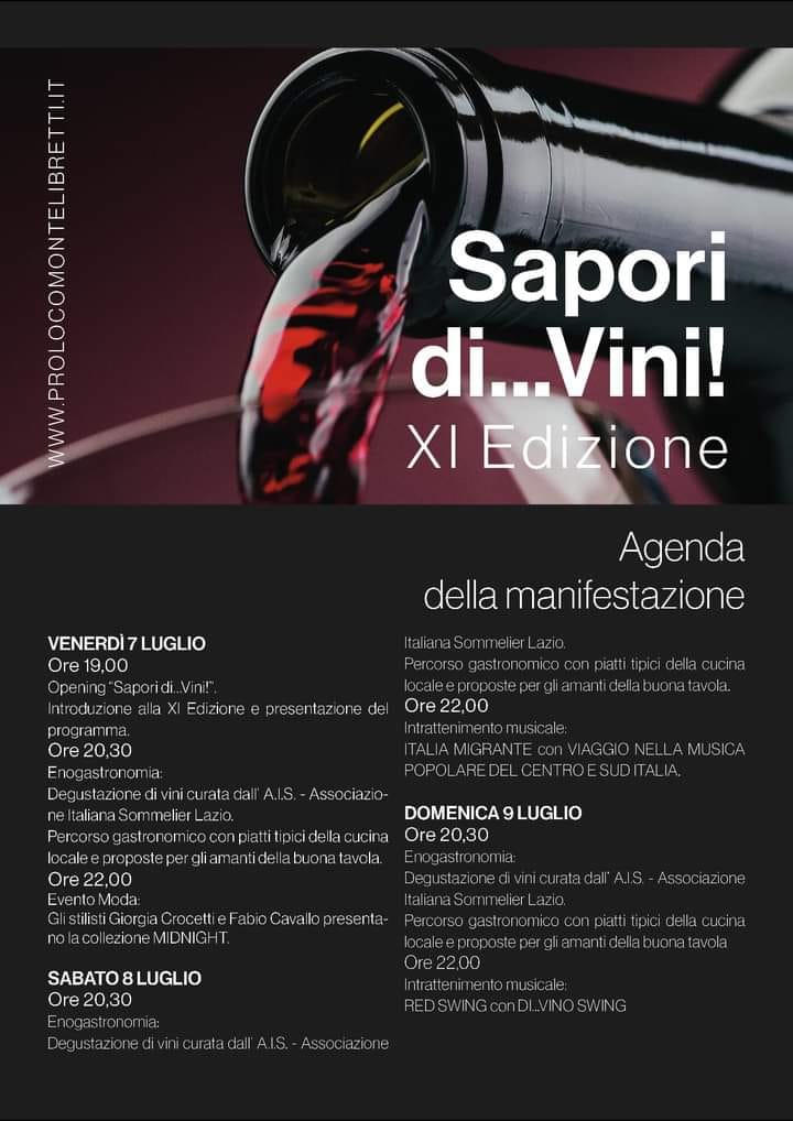 ITALIA MIGRANTE @ Sapori di…vini, Montelibretti (Rm)